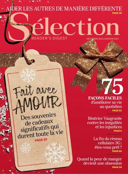 Selection du Reader’s Digest – Decembre 2023 – Janvier 2024 Cover