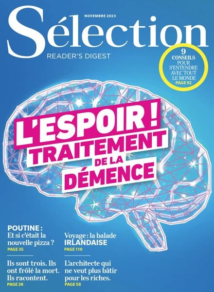 Selection Reader’s Digest France – Novembre 2023 Cover