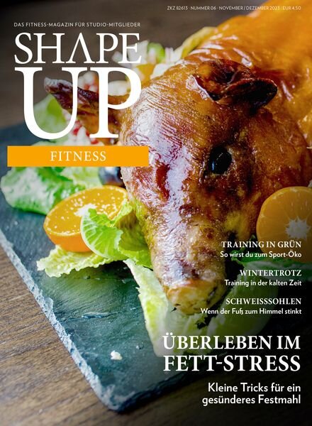 shape UP Fitness – November-Dezember 2023 Cover