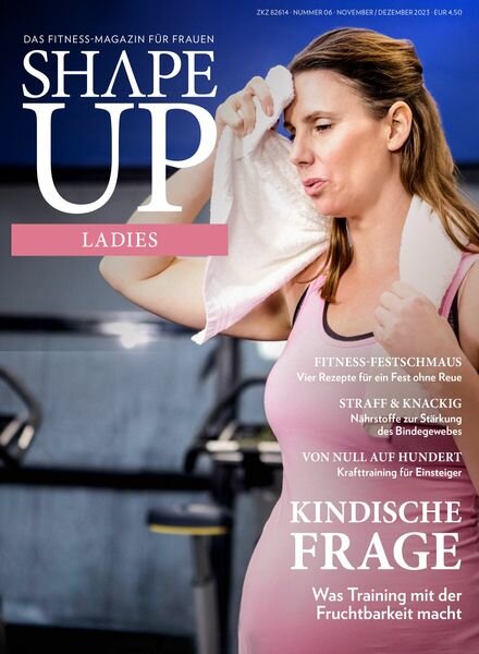 shape UP Ladies – November-Dezember 2023 Cover