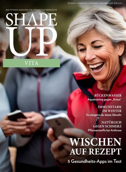 shape UP Vita – November-Dezember 2023 Cover