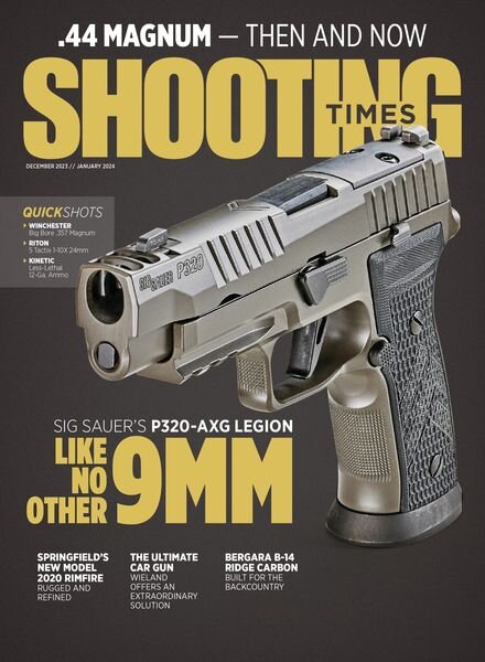 Shooting Times – December 2023 – January 2024 Cover