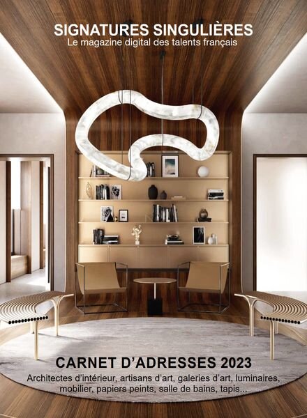 SigNatures Singulieres Magazine – Carnet d’adresses-Address book 2023 Cover