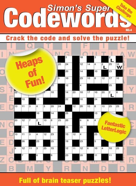 Simons Super Codewords – Issue 4 – 1 November 2023 Cover