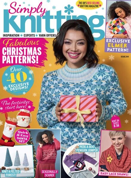 Simply Knitting – December 2023 Cover