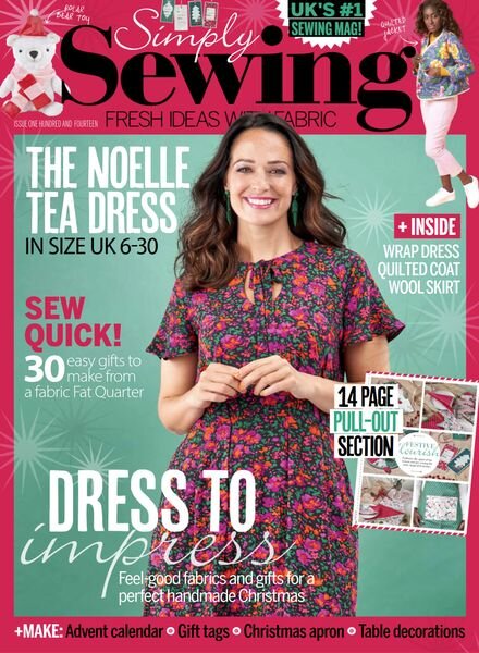 Simply Sewing – Issue 114 – October 2023 Cover