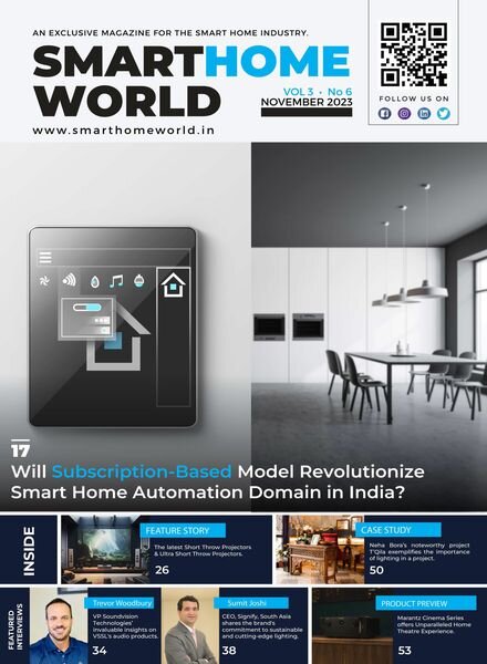 Smart Home World – November 2023 Cover