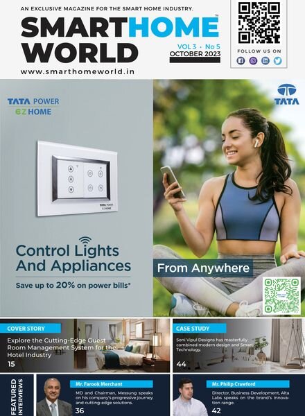 Smart Home World – October 2023 Cover