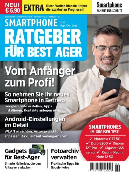 Smartphone Ratgeber fur Best Ager – September-Oktober 2023 Cover