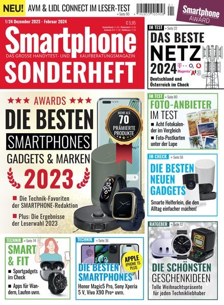 Smartphone Sonderheft – Dezember 2023-Februar 2024 Cover