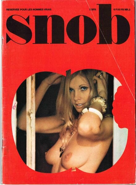 Snob France – N 02 Cover