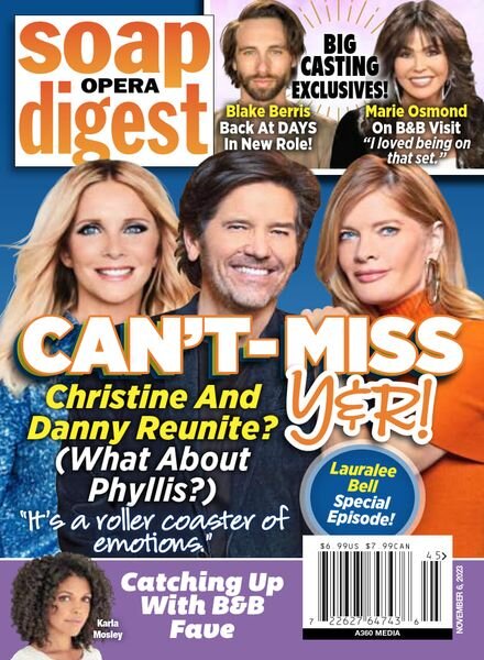 Soap Opera Digest – November 6 2023 Cover