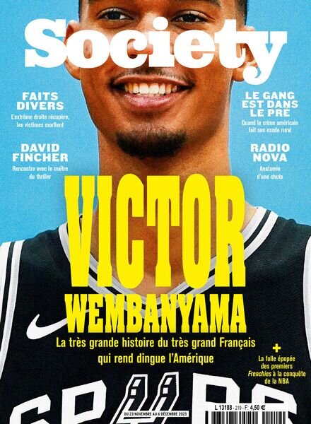Society – 23 Novembre 2023 Cover
