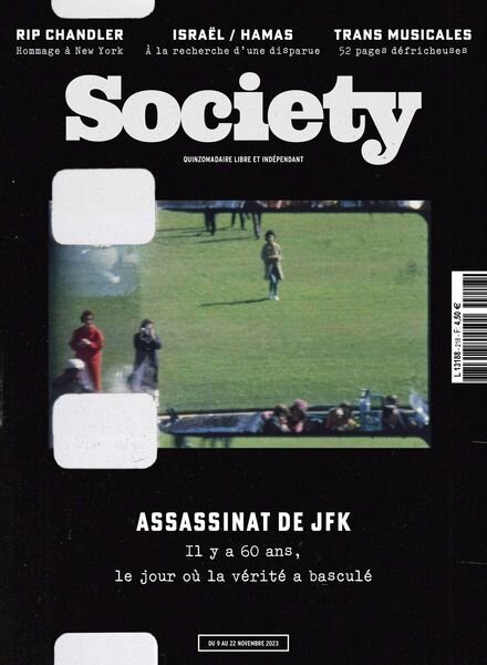 Society – 9 Novembre 2023 Cover