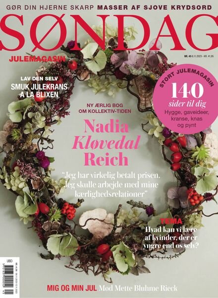 Sondag – Uge 45 – 7 November 2023 Cover