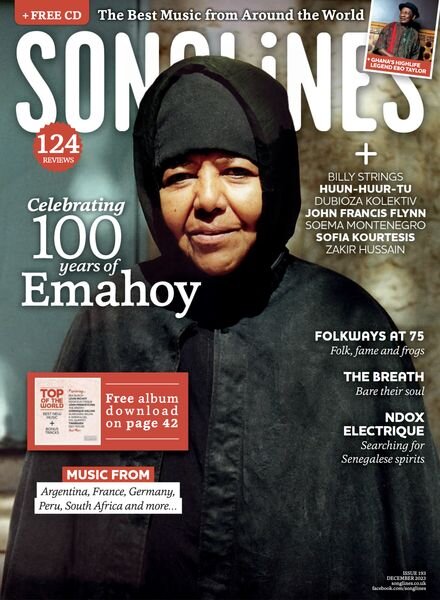Songlines – Decemeber 2023 Cover