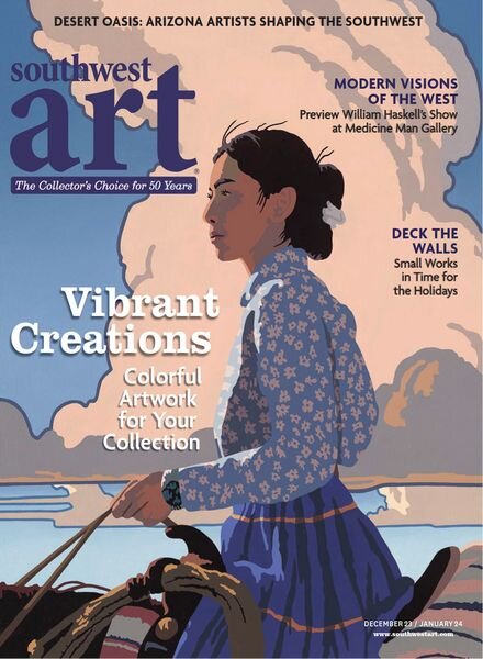 Southwest Art – December 2023 – January 2024 Cover
