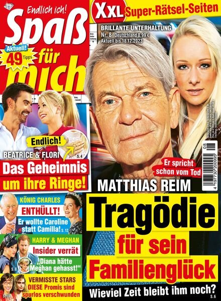 Spass fur mich – 30 Oktober 2023 Cover