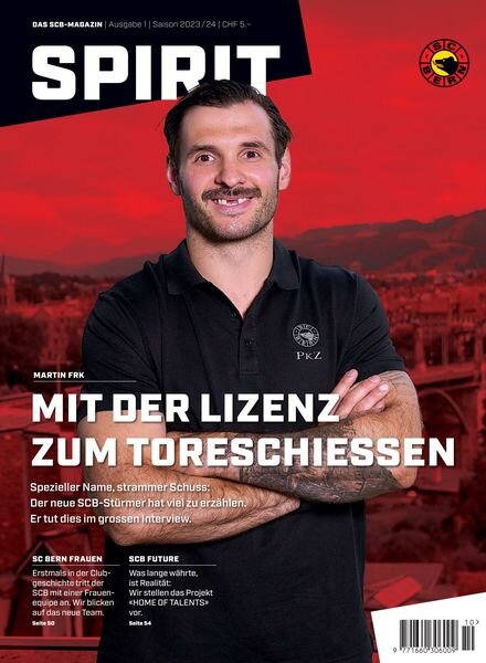 SPIRIT – Nr 1 Saison 2023-2024 Cover