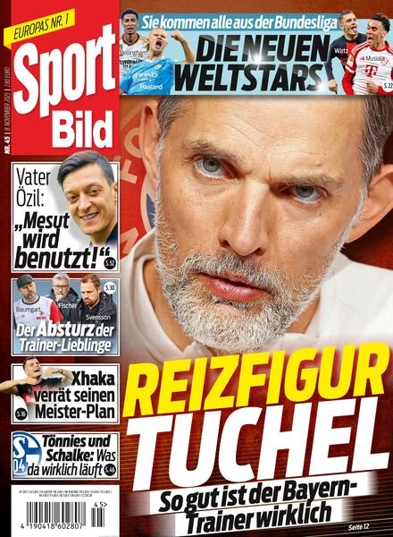 Sport Bild – 8 November 2023 Cover
