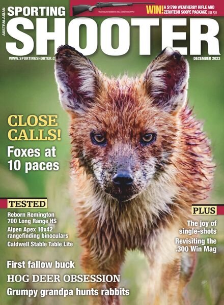 Sporting Shooter – December 2023 Cover