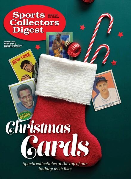 Sports Collectors Digest – December 1 2023 Cover