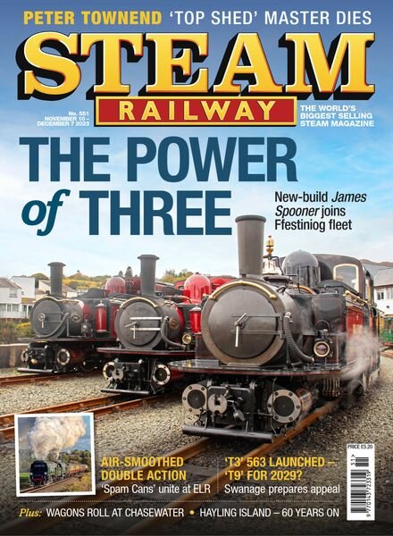 Steam Railway – Issue 551 – November 10 2023 Cover