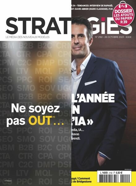 Strategies – 26 Octobre 2023 Cover