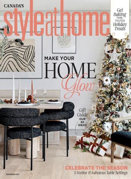 Style at Home Canada – December 2023 Cover