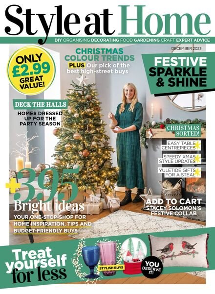 Style at Home UK – December 2023 Cover