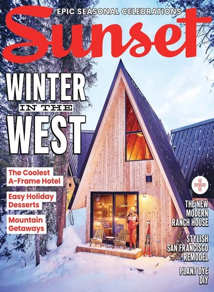 Sunset – December 2023 – January 2024 Cover