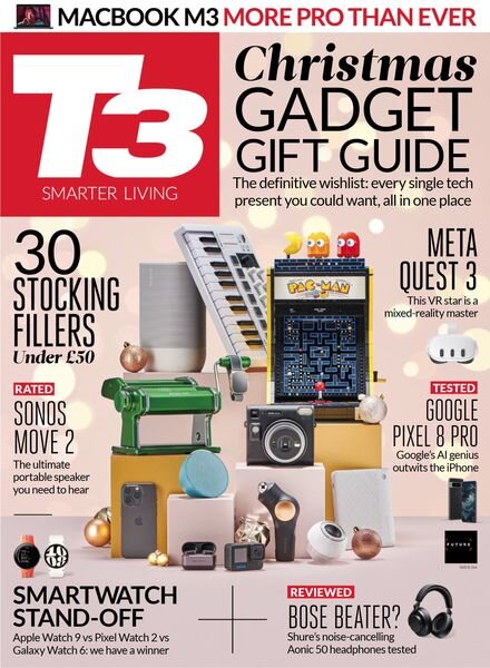 T3 UK – December 2023 Cover