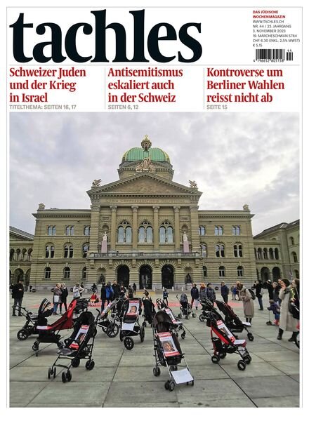 Tachles – 3 November 2023 Cover