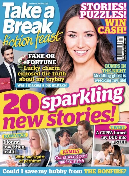 Take a Break Fiction Feast – December 2023 Cover