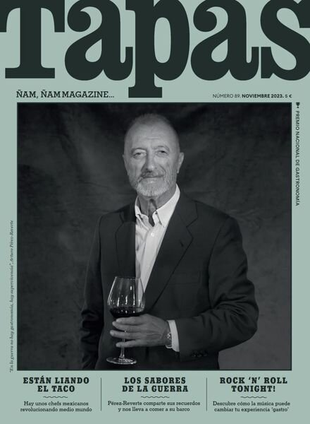 Tapas Spanish Edition – Noviembre 2023 Cover