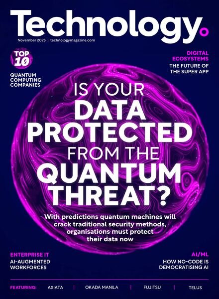 Technology Magazine – November 2023 Cover