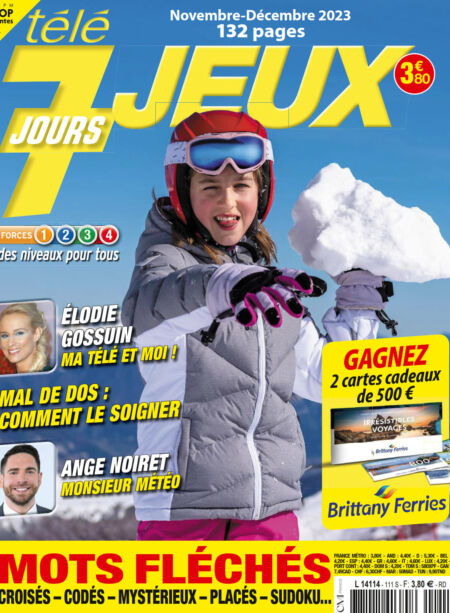Tele 7 Jours Jeux – Novembre-Decembre 2023 Cover