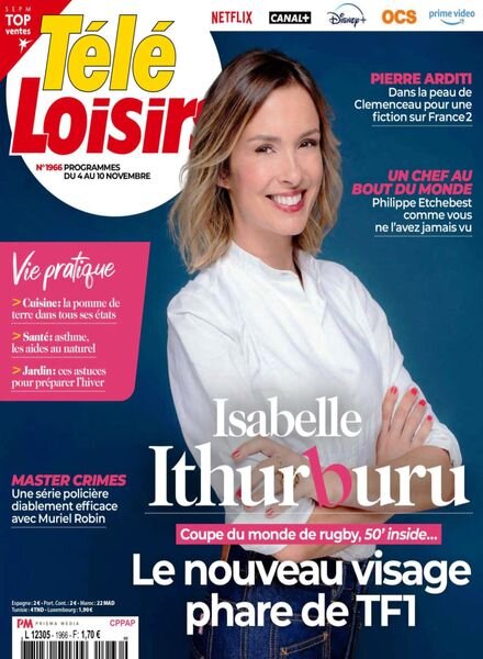 Tele Loisirs – 30 Octobre 2023 Cover