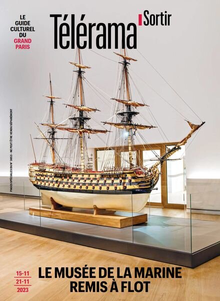 Telerama Sortir – 15 Novembre 2023 Cover
