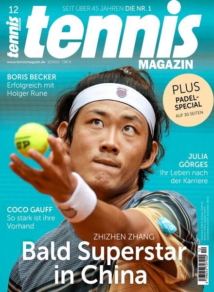 Tennis Magazin – Dezember 2023 Cover