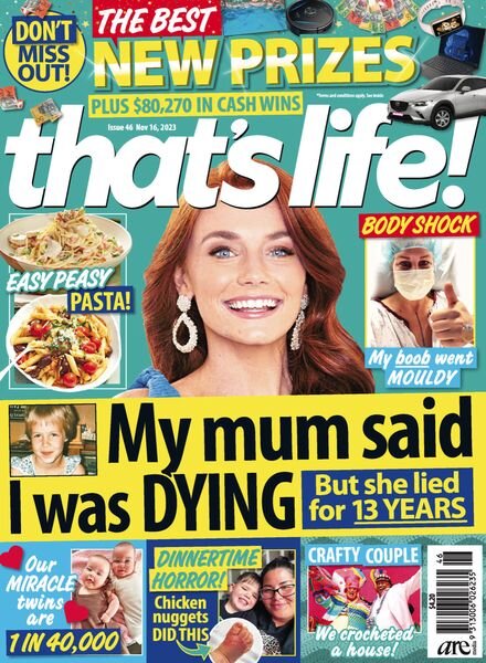 that’s life! Australia – Issue 46 – November 16 2023 Cover