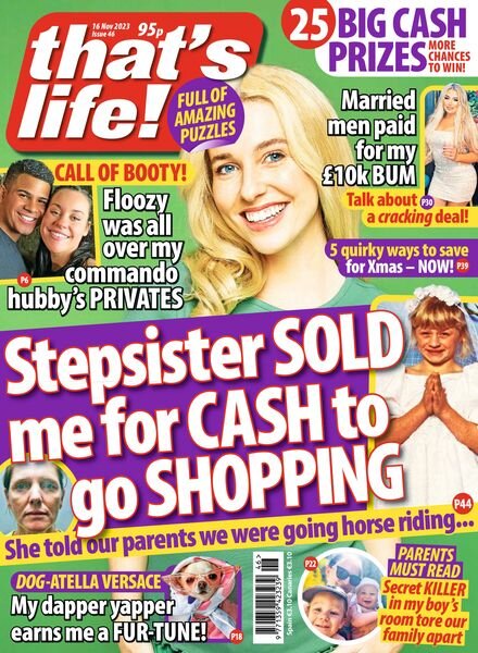that’s life! UK – 16 November 2023 Cover