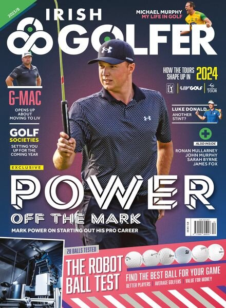 The Irish Golfer Magazine – Issue 8 – November 2023 Cover