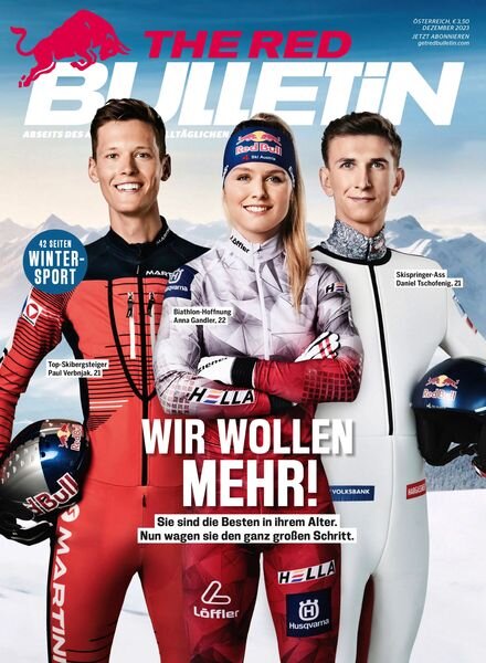 The Red Bulletin Austria – Dezember 2023 Cover