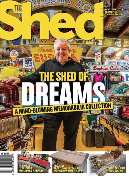 The Shed – Issue 112 – December 2023 – January 2024 Cover