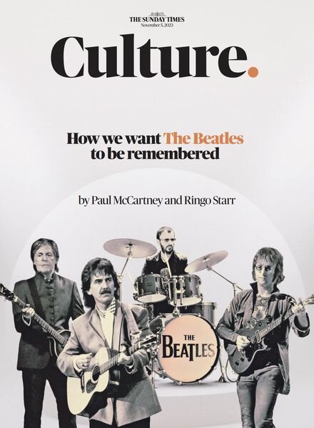 The Sunday Times Culture – November 5 2023 Cover