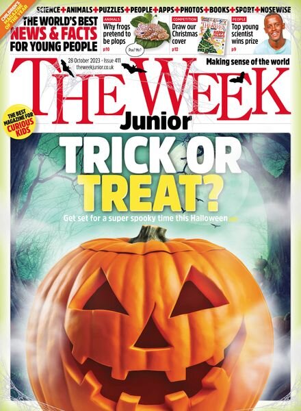 The Week Junior UK – Issue 411 – 28 October 2023 Cover