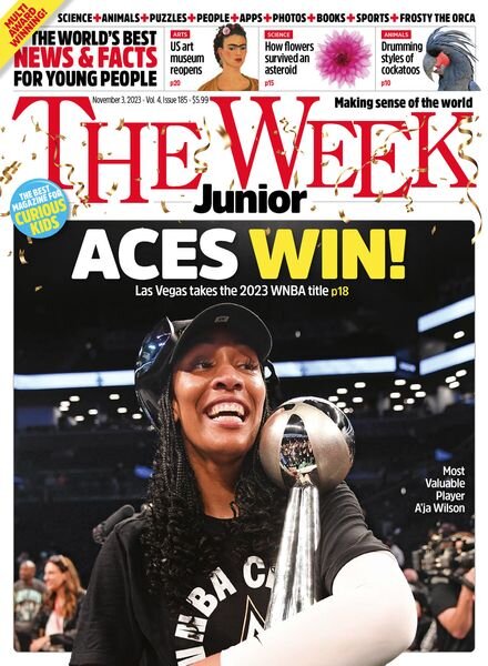 The Week Junior USA – Issue 185 – November 3 2023 Cover