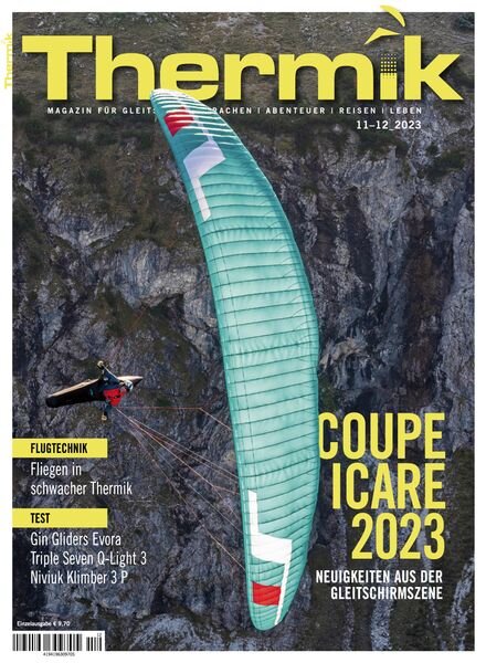 Thermik Magazin – November-Dezember 2023 Cover