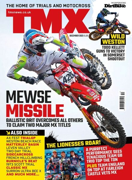 TMX – December 2023 Cover